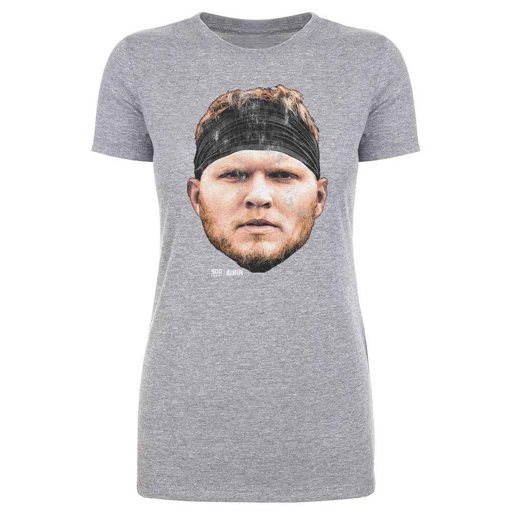 Aidan Hutchinson Detroit Vintage Head WHT