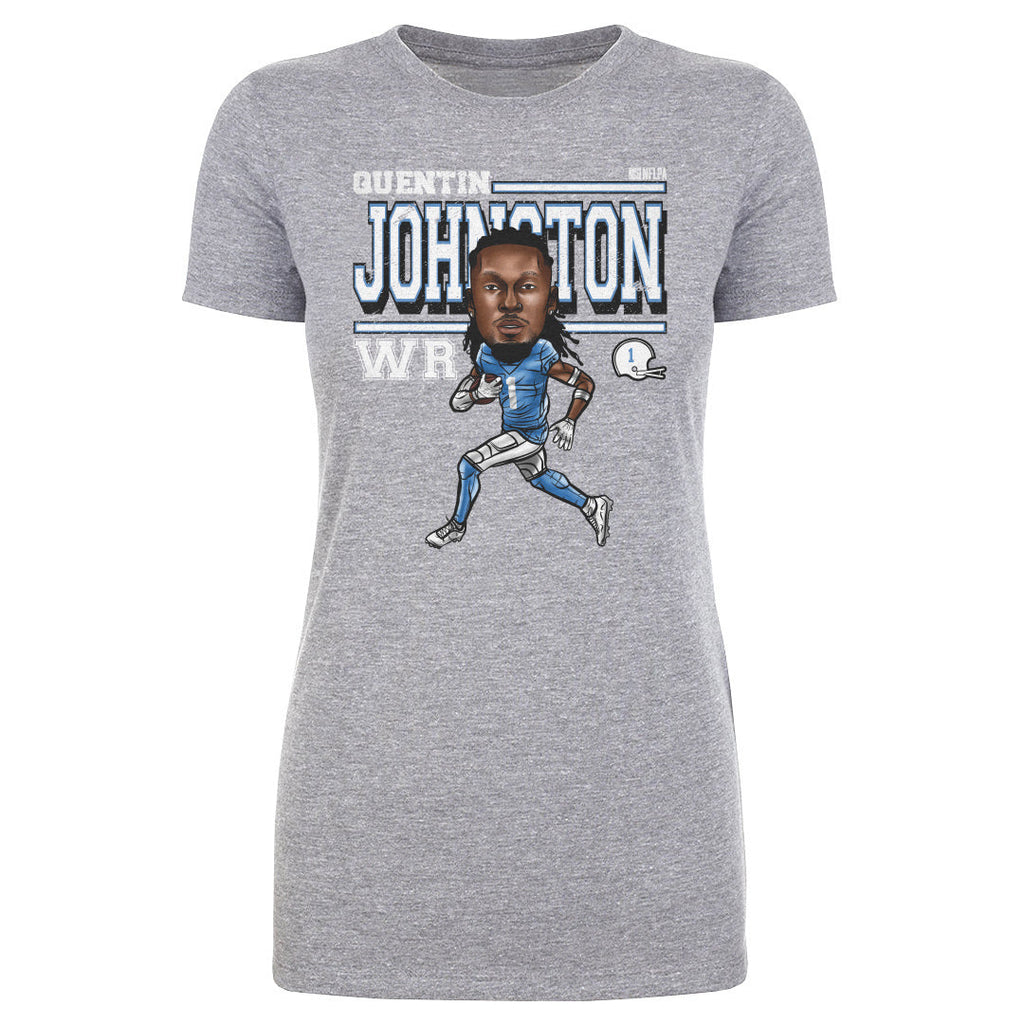 Quentin Johnston Los Angeles C Cartoon WHT
