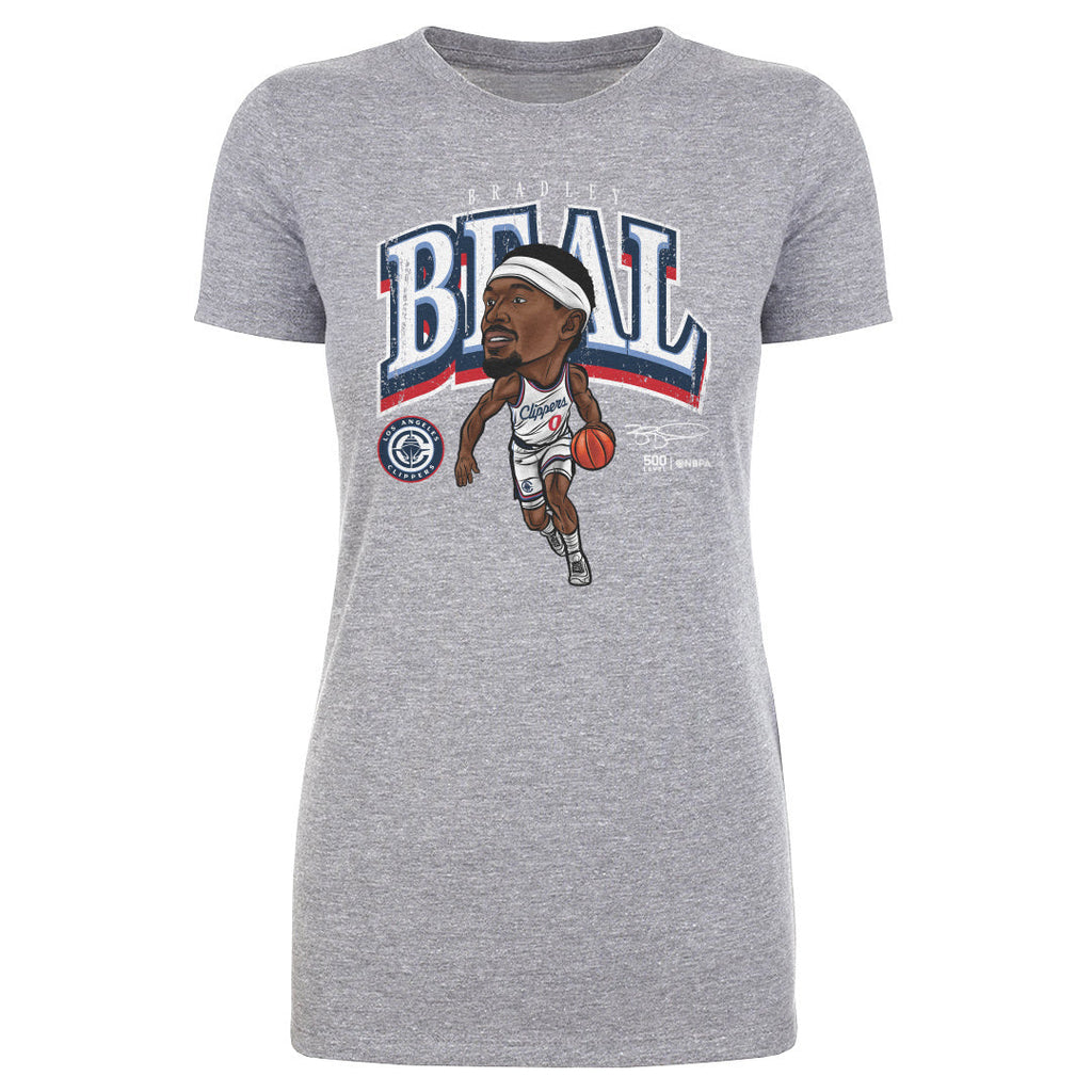 Bradley Beal Los Angeles Clippers Cartoon WHT