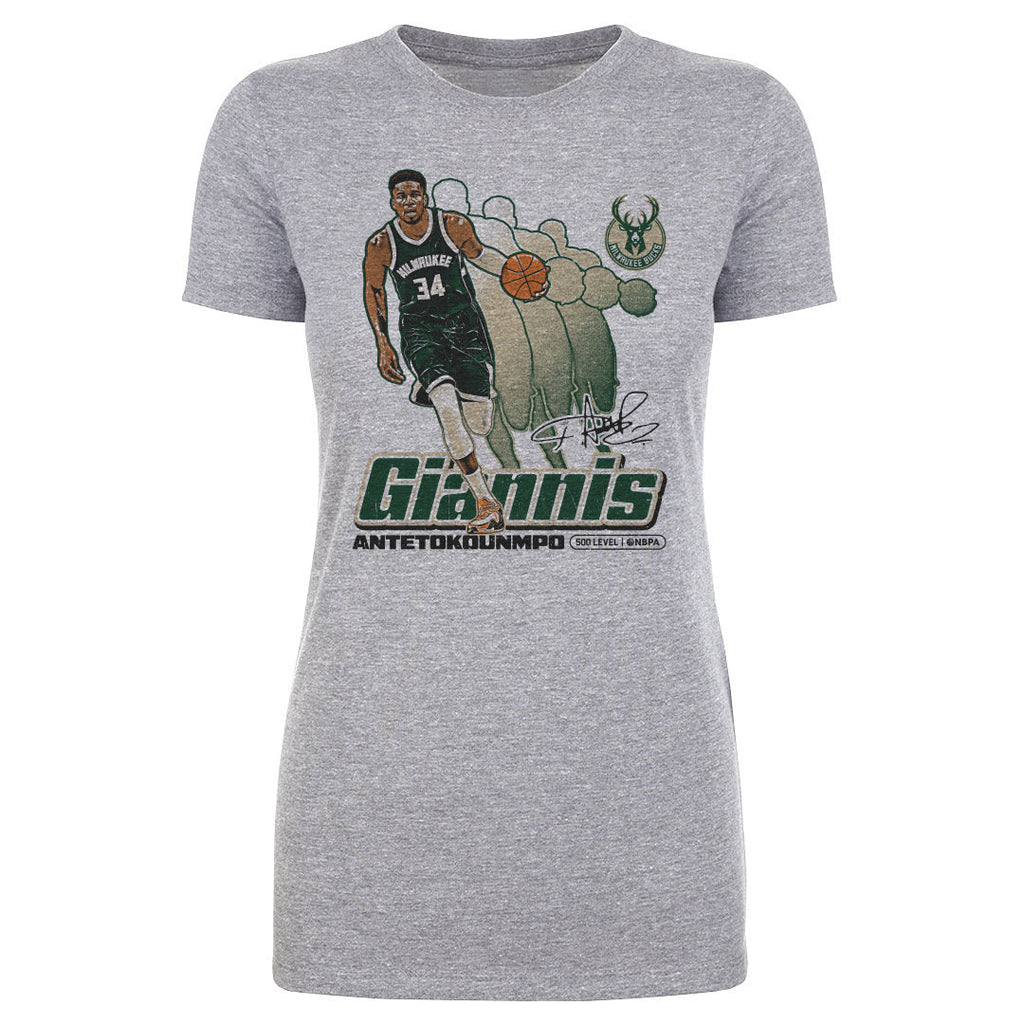 Giannis Antetokounmpo Milwaukee Bucks Retro