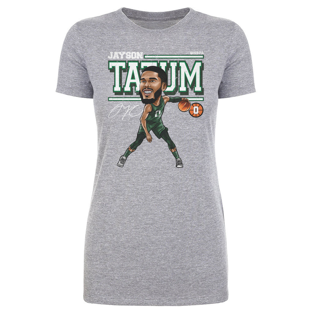 Jayson Tatum Cartoon WHT