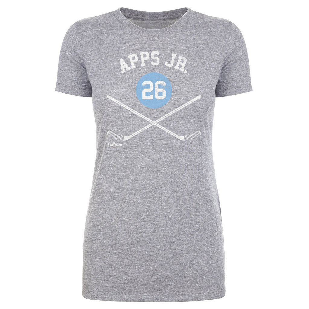 Syl Apps Jr. Pittsburgh 26 Sticks WHT