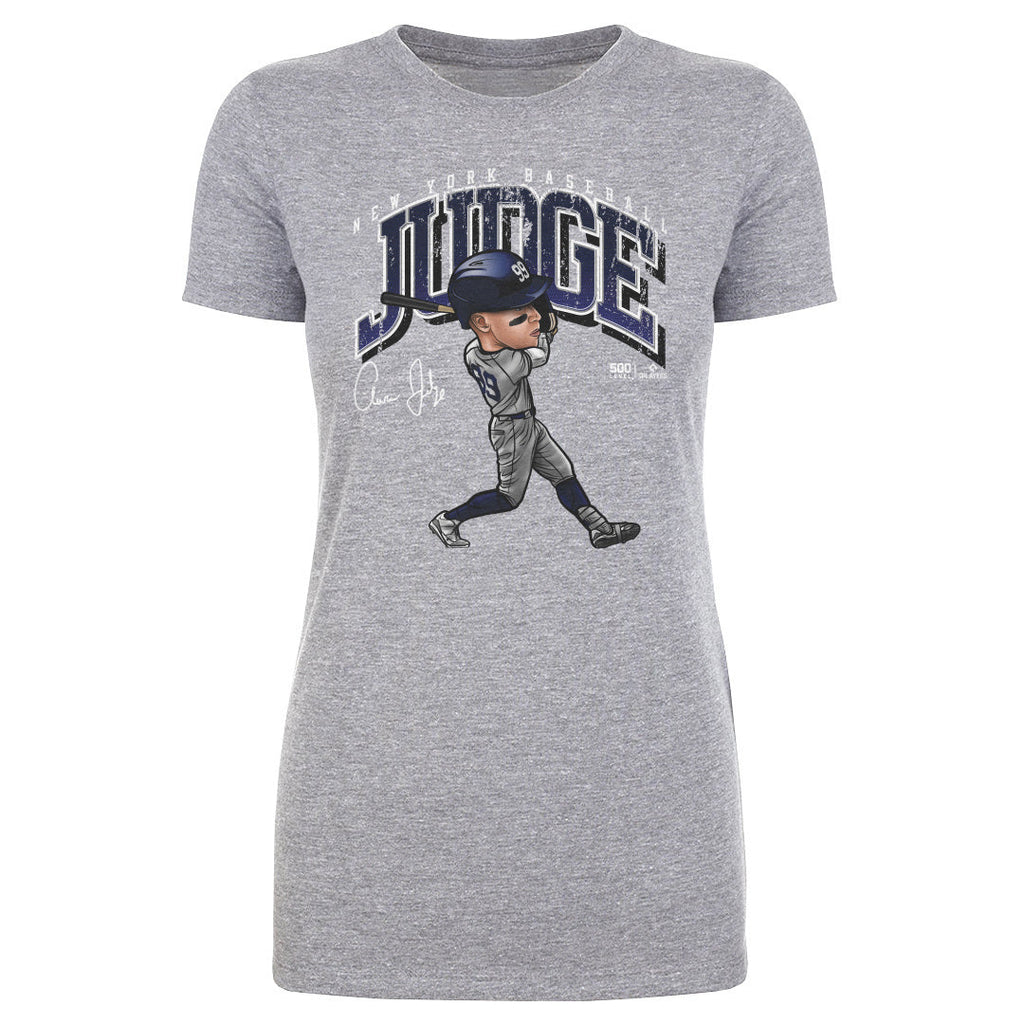 Aaron Judge New York Y Cartoon WHT