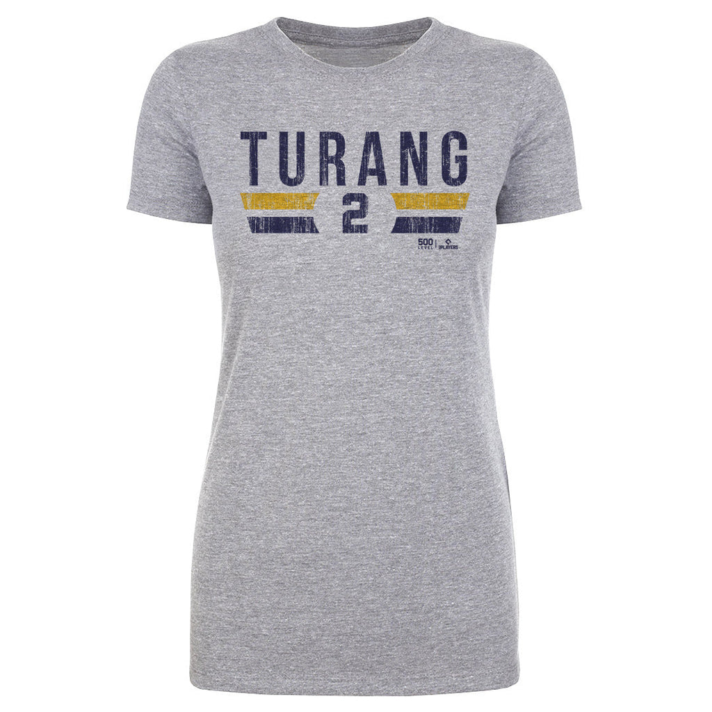 Brice Turang Milwaukee Font