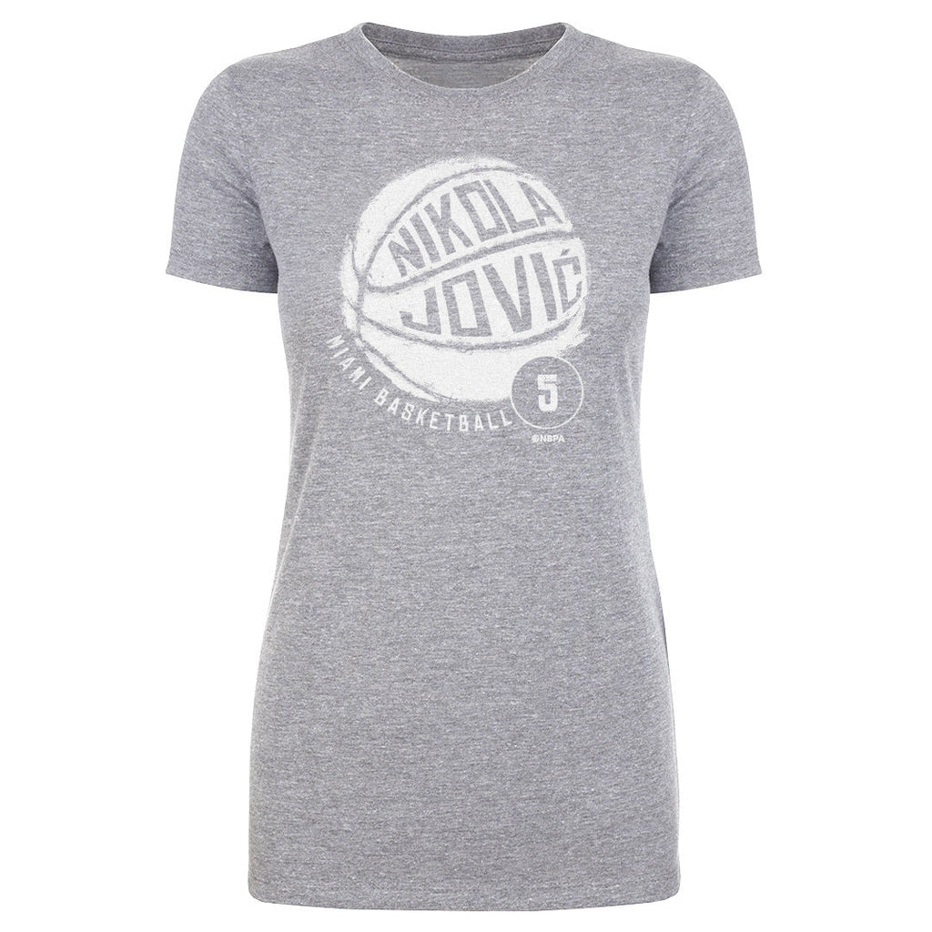Nikola Jovic Miami Basketball WHT