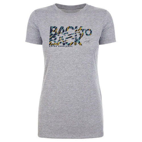 Aryna Sabalenka Back To Back Stripes