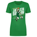 Jaylen Brown Boston Celtics Slant WHT