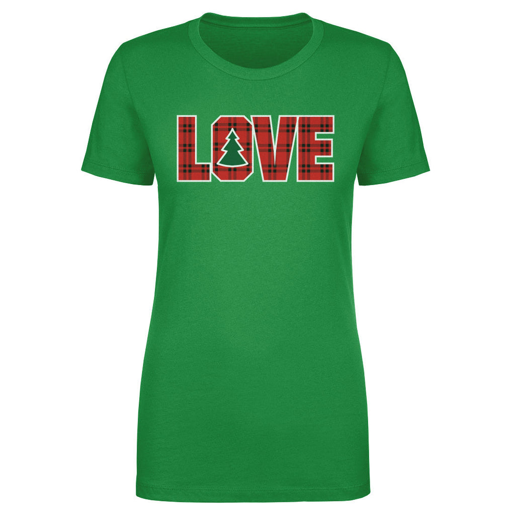 Christmas LOVE Christmas Plaid WHT