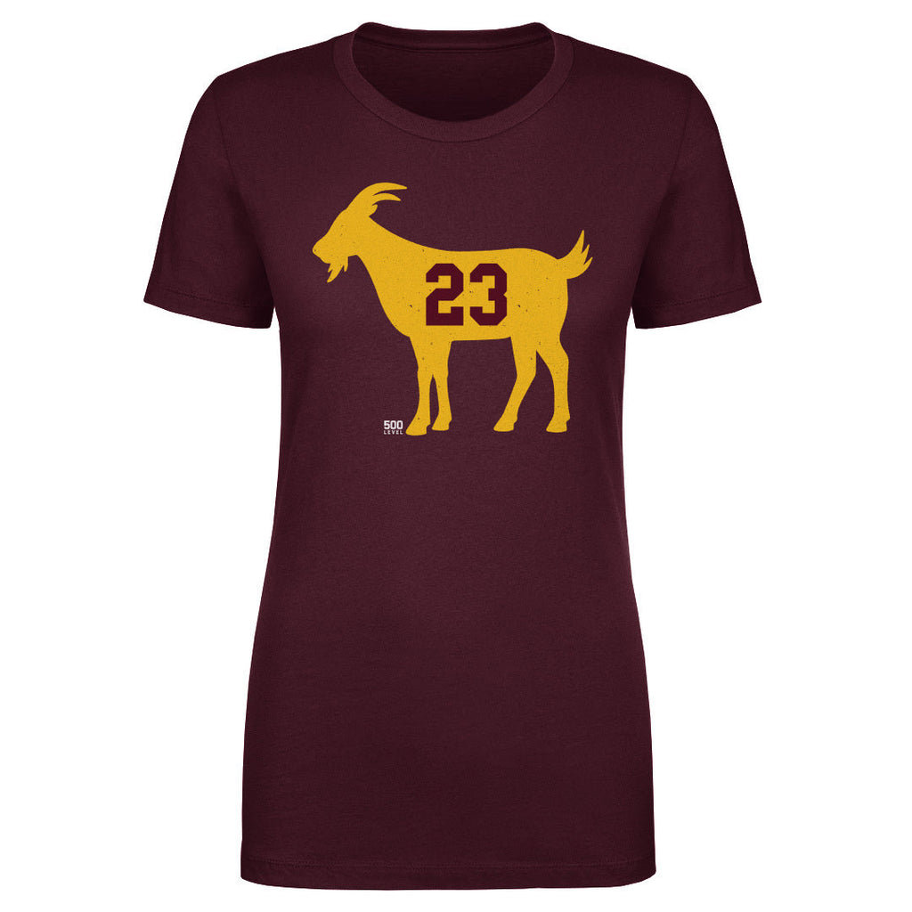Cleveland Basketball GOAT 23 WHT