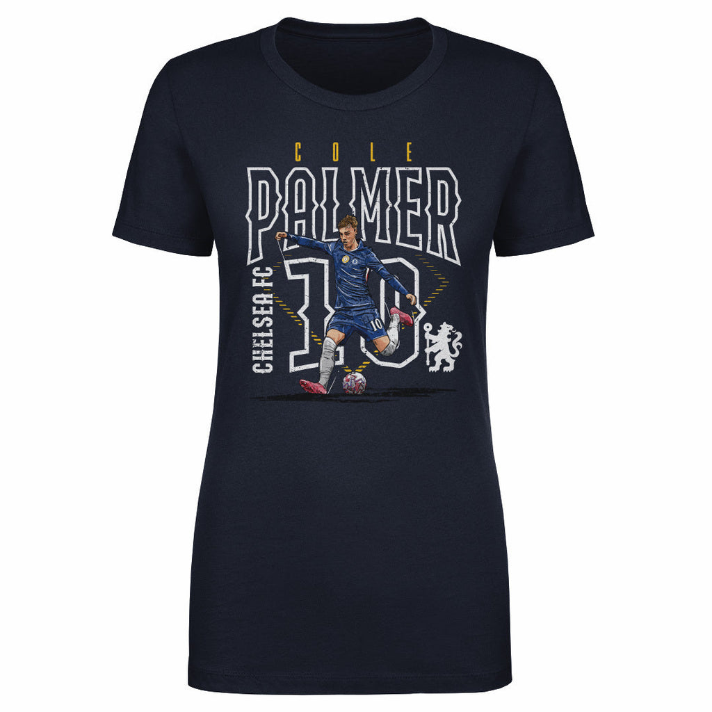 Cole Palmer Chelsea FC Outline Number WHT