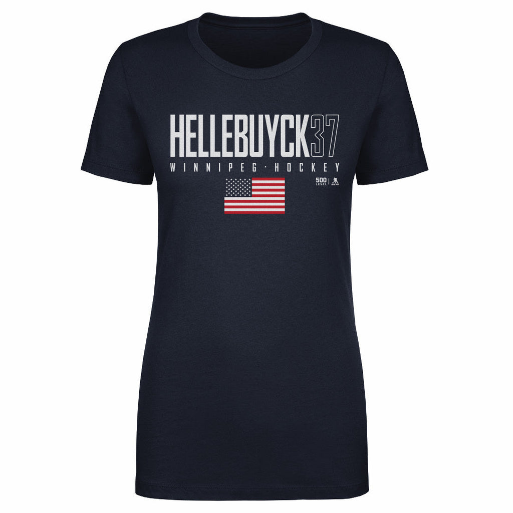Connor Hellebuyck Winnipeg USA Elite WHT