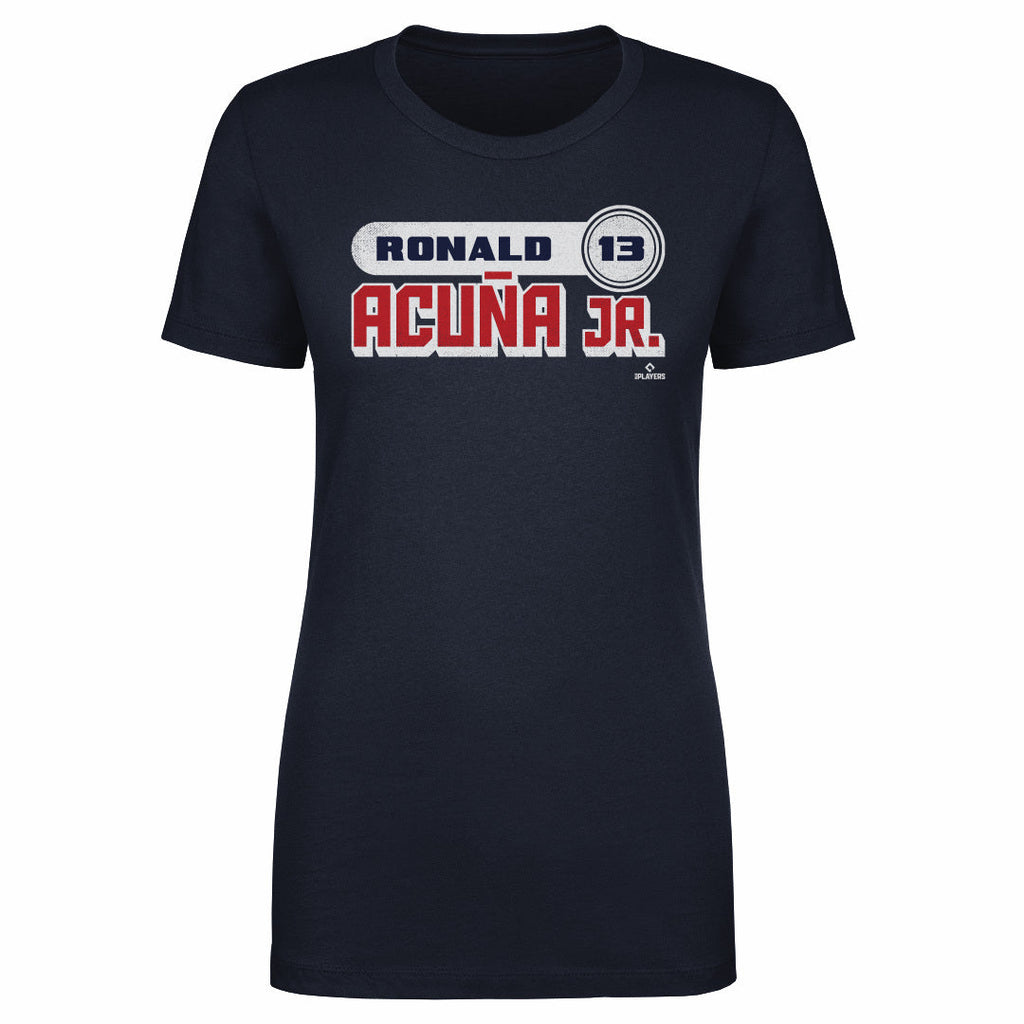 Ronald Acuna Jr. Retro Font WHT