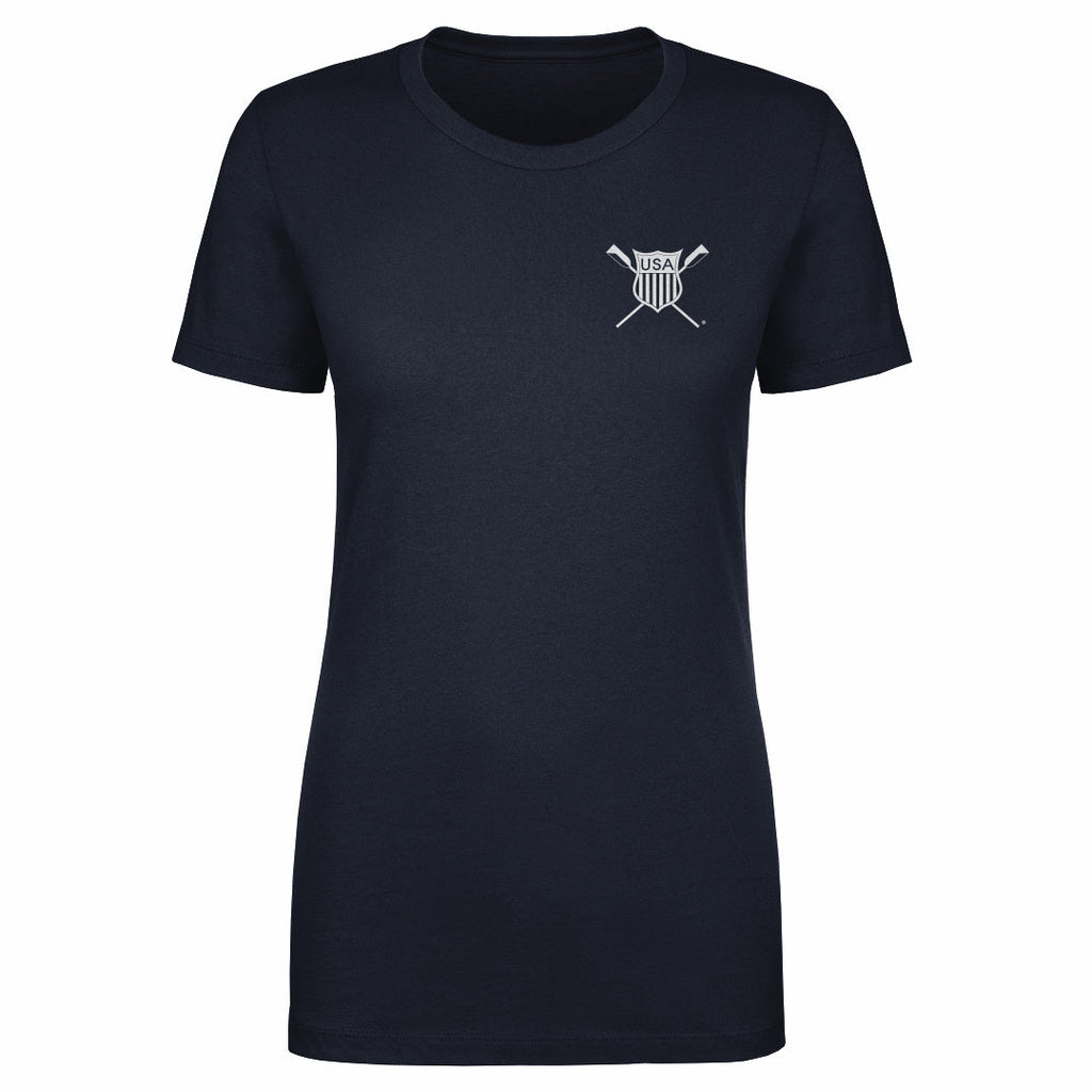 USRowing Emblem Pocket White WHT