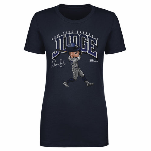 Aaron Judge New York Y Cartoon WHT