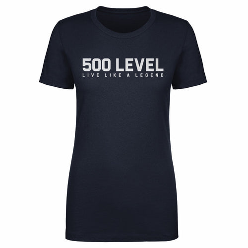 500 LEVEL Wordmark WHT