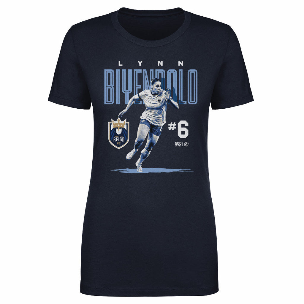 Lynn Biyendolo Seattle Reign FC Bitmap WHT