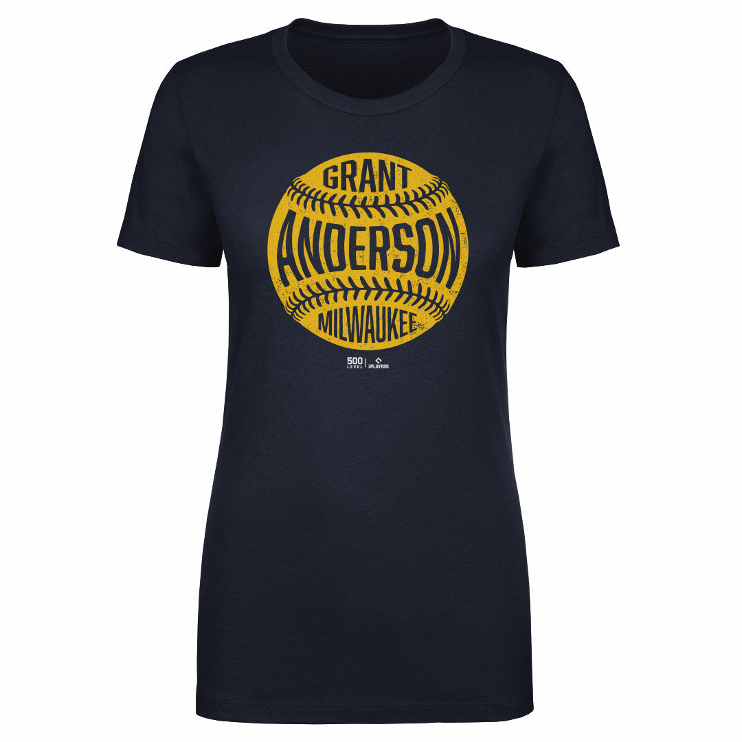 Grant Anderson Milwaukee Vintage Baseball WHT