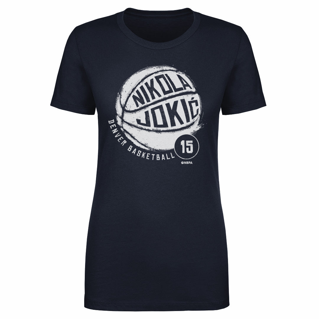 Nikola Jokic Denver Basketball WHT