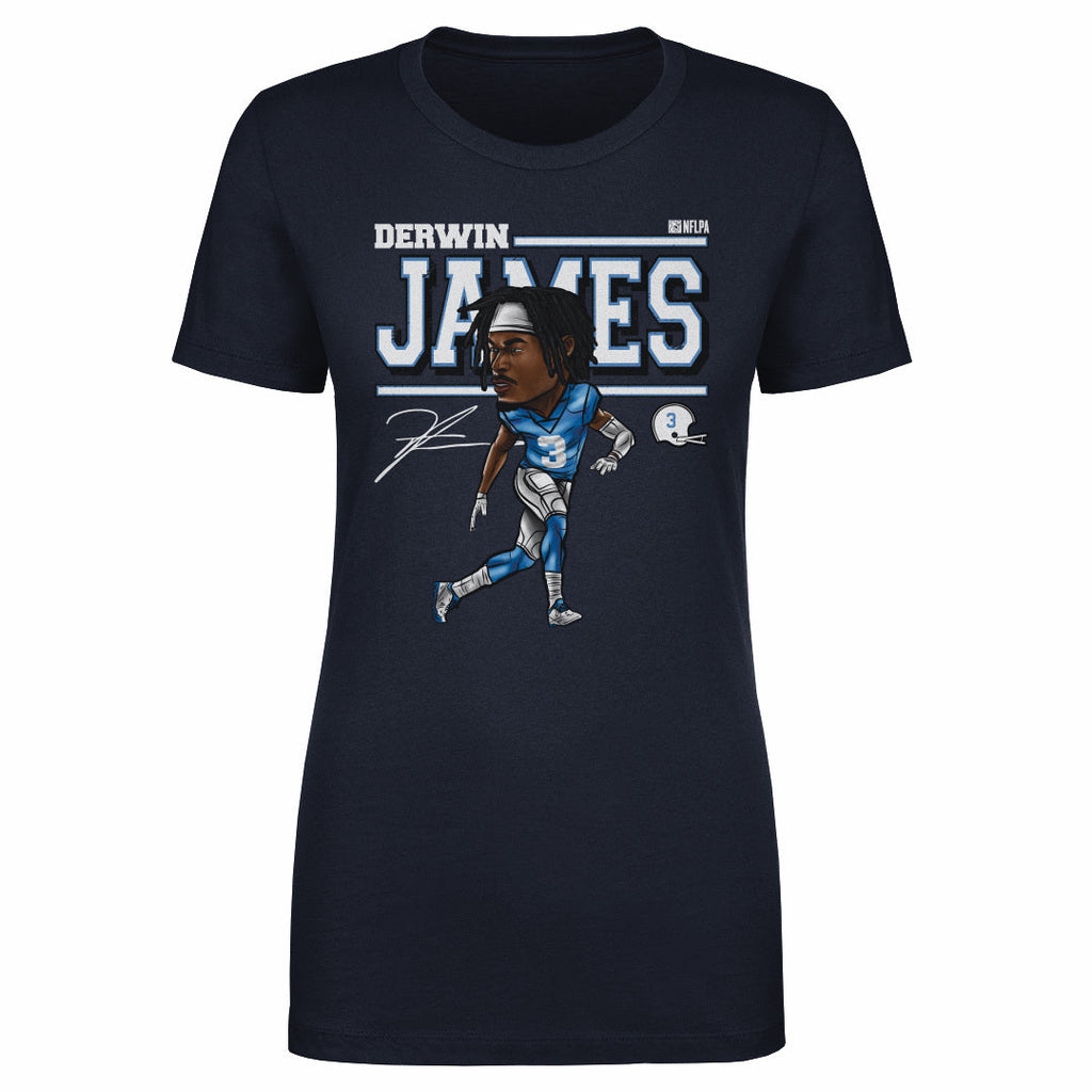 Derwin James Los Angeles C Cartoon WHT