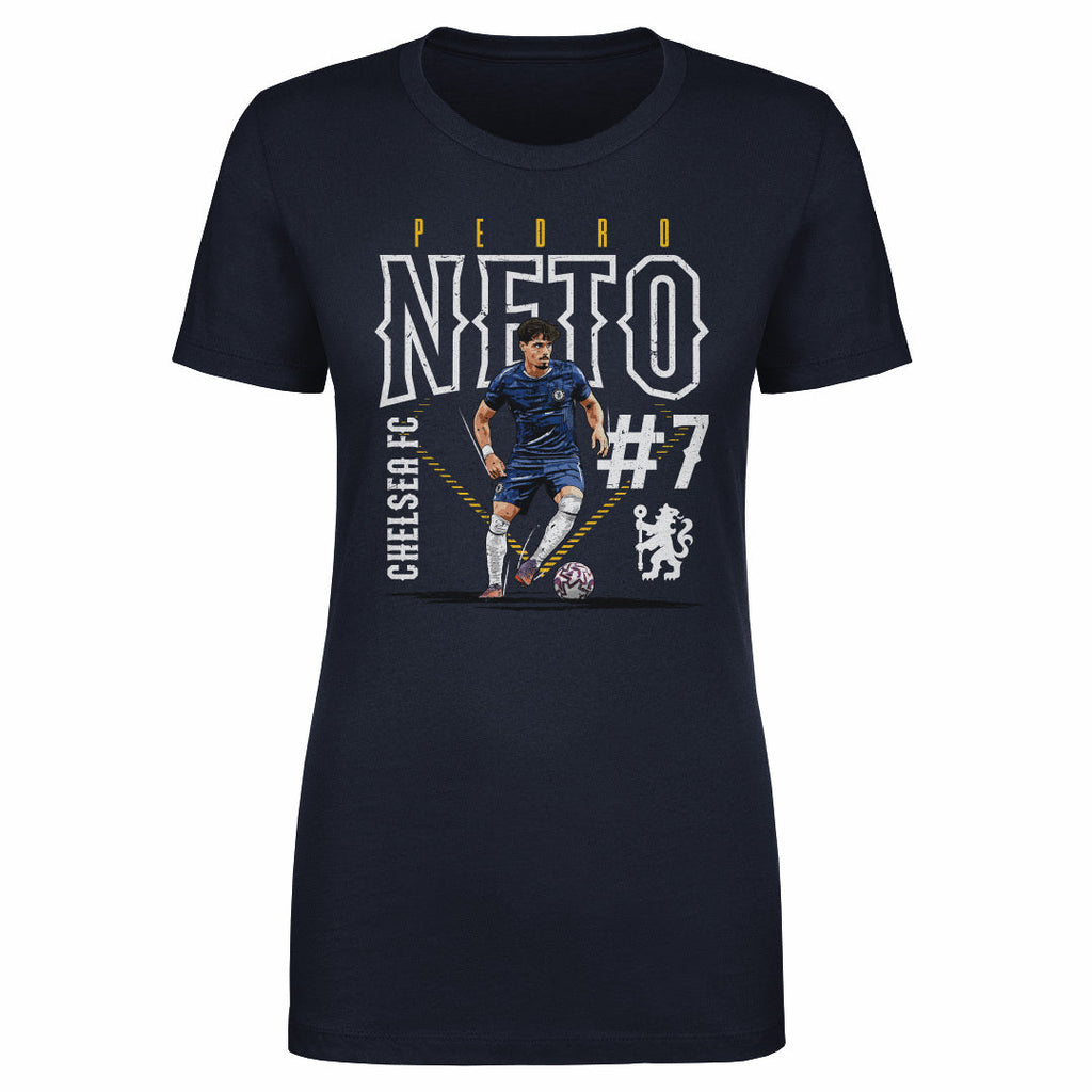Pedro Neto Chelsea FC Outline Number WHT