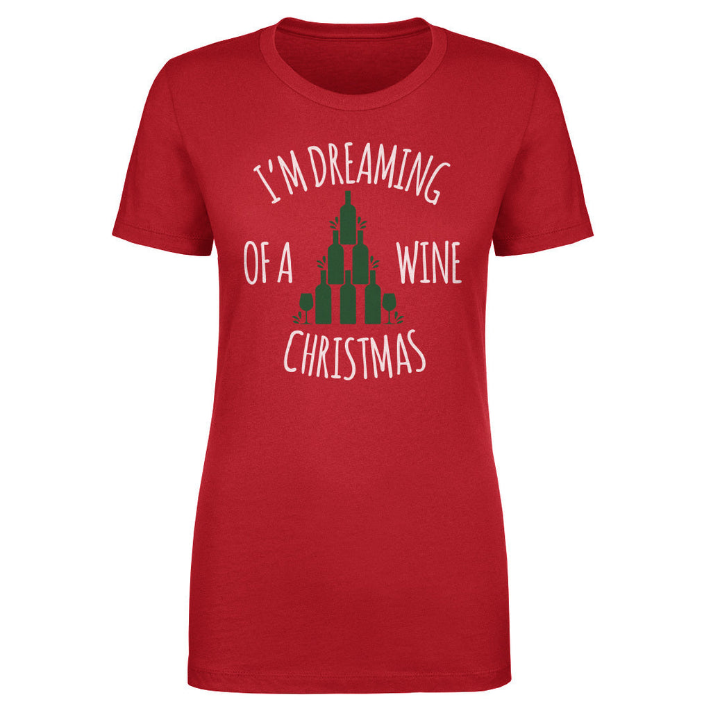 Christmas I'm Dreaming Of A Wine Christmas WHT