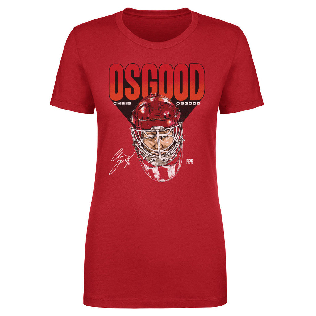 Chris Osgood Detroit Hockey Mask WHT