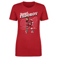 Sergei Fedorov Detroit Retro WHT