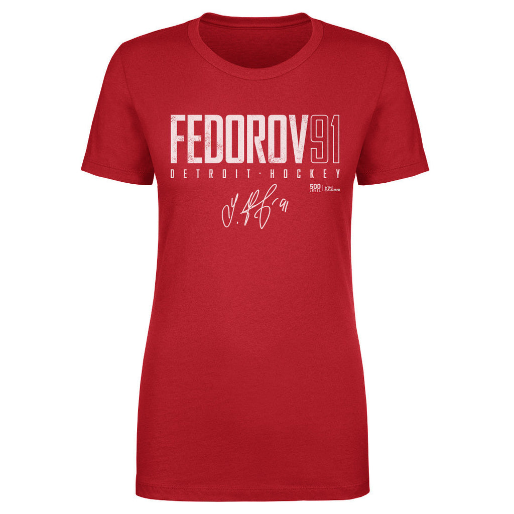 Sergei Fedorov Detroit Elite WHT