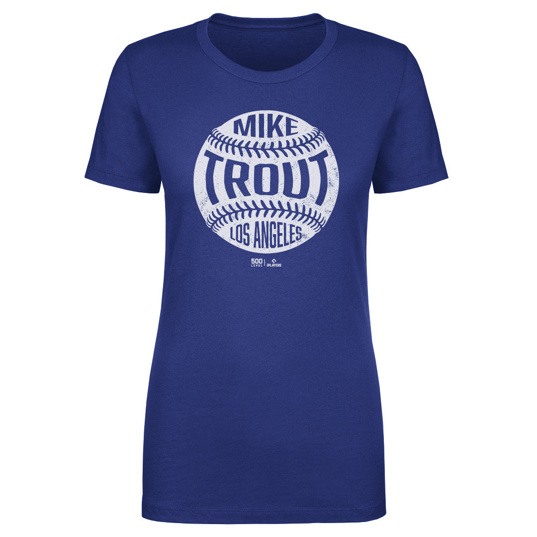 Mike Trout Los Angeles A Vintage Baseball WHT