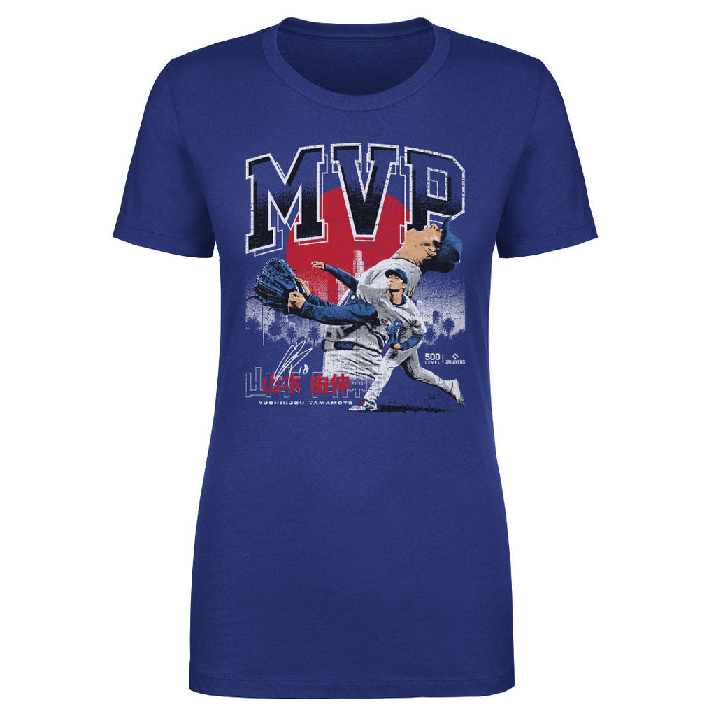 Yoshinobu Yamamoto Los Angeles D 2025 Championship MVP WHT