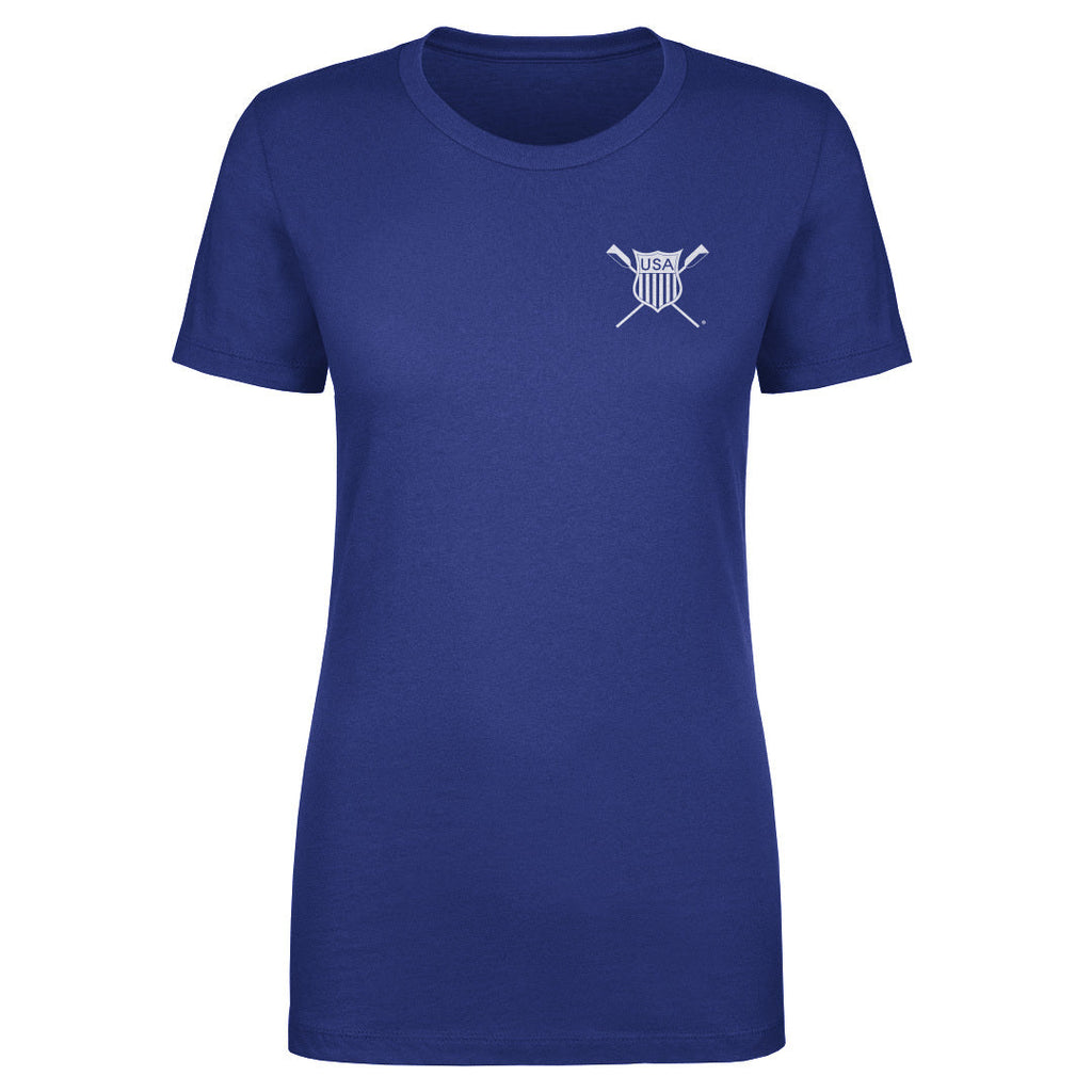 USRowing Emblem Pocket White WHT