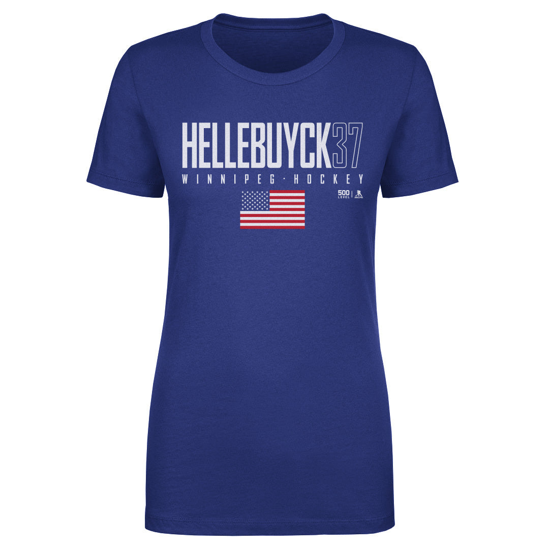 Connor Hellebuyck Winnipeg USA Elite WHT
