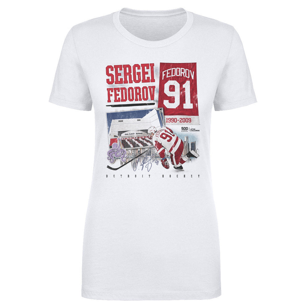 Sergei Fedorov Detroit Retirement