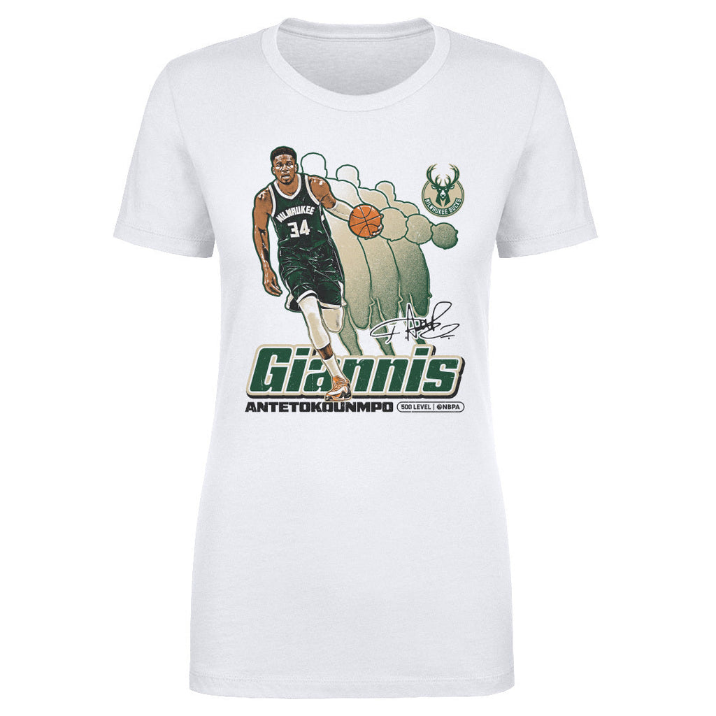 Giannis Antetokounmpo Milwaukee Bucks Retro
