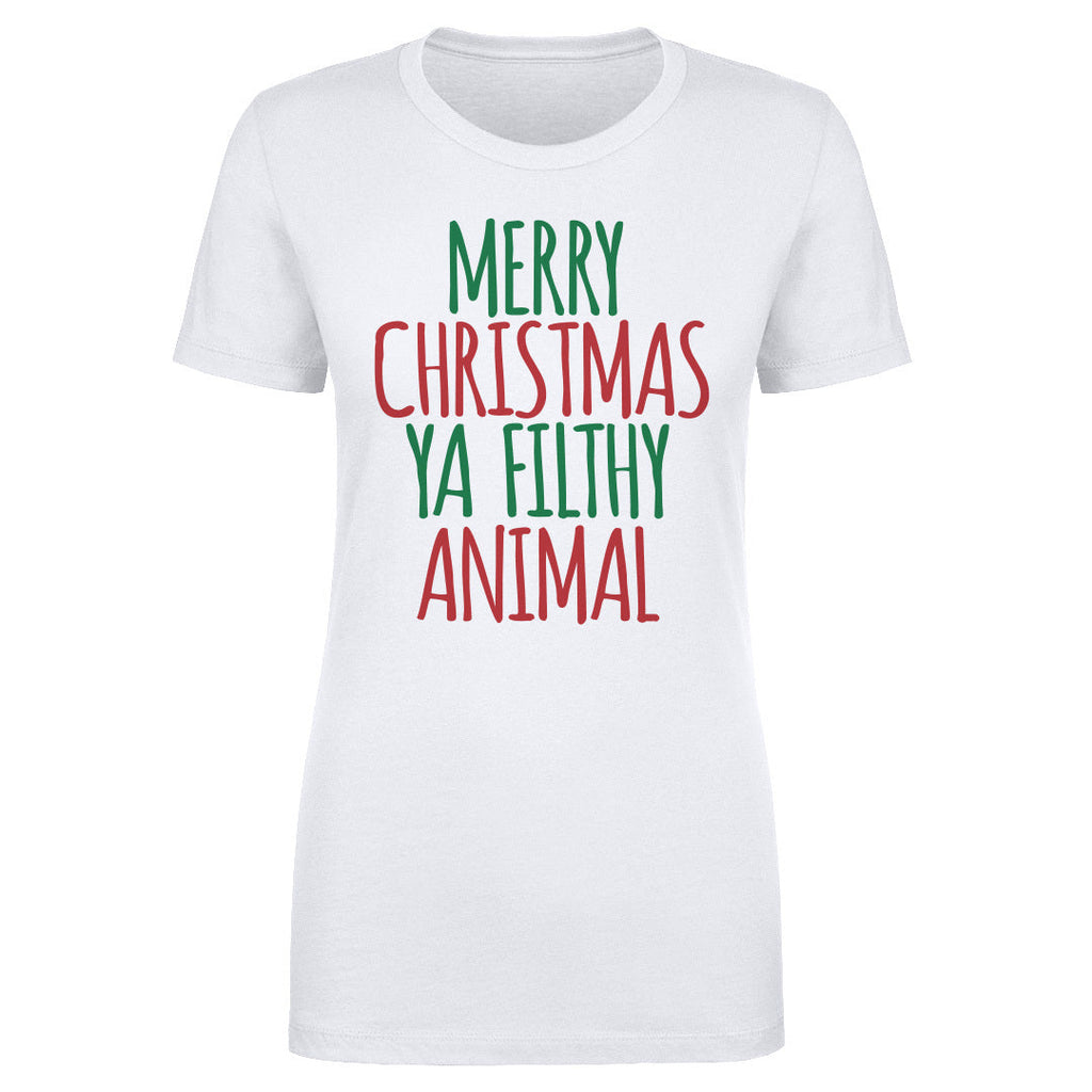 Christmas Merry Christmas Ya Filthy Animal