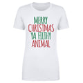 Christmas Merry Christmas Ya Filthy Animal
