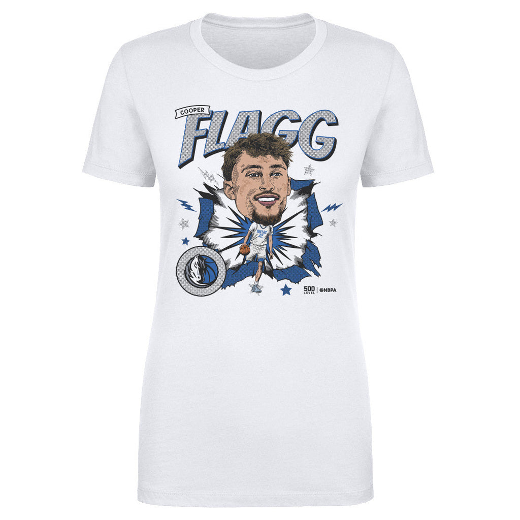 Cooper Flagg Dallas Mavericks Caricature
