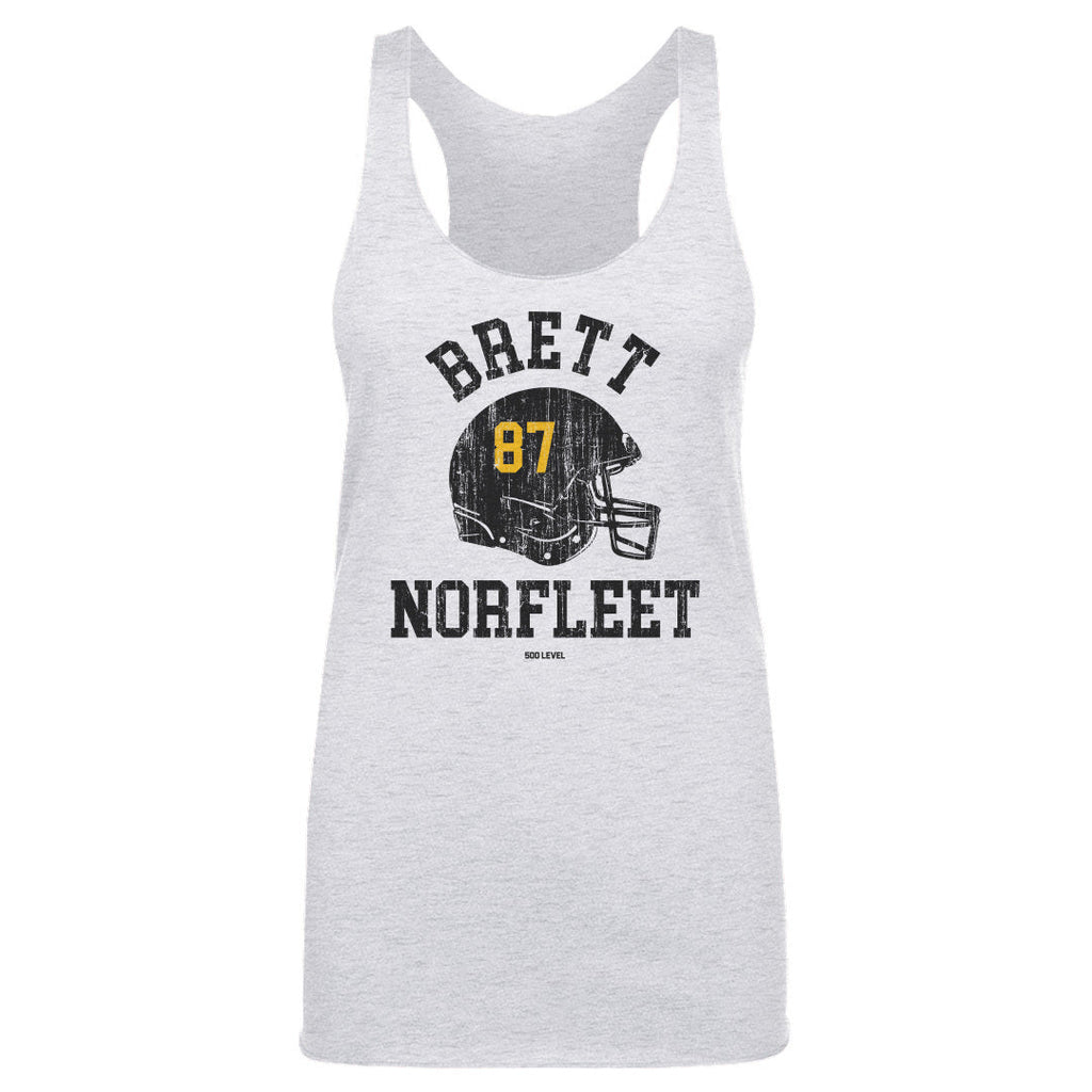 Brett Norfleet College Helmet Font