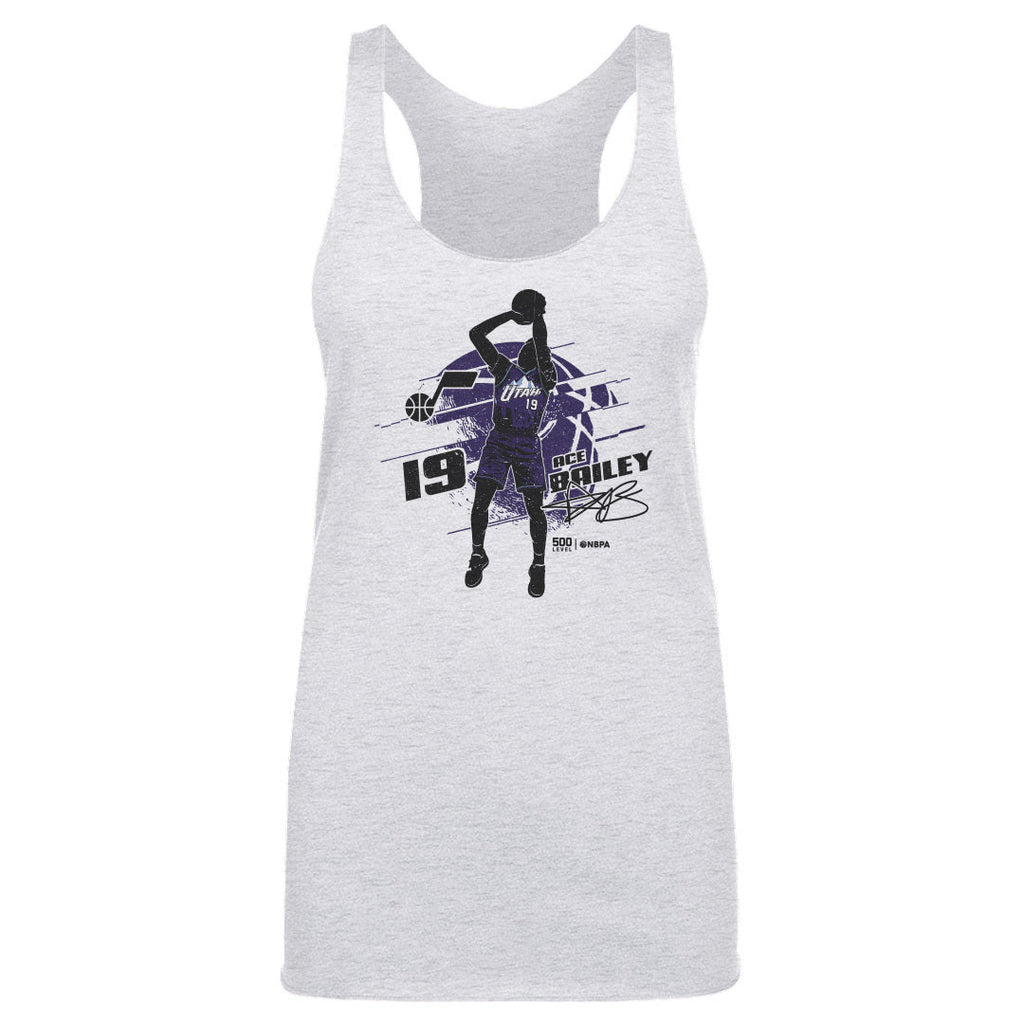 Ace Bailey Utah Jazz Silhouette