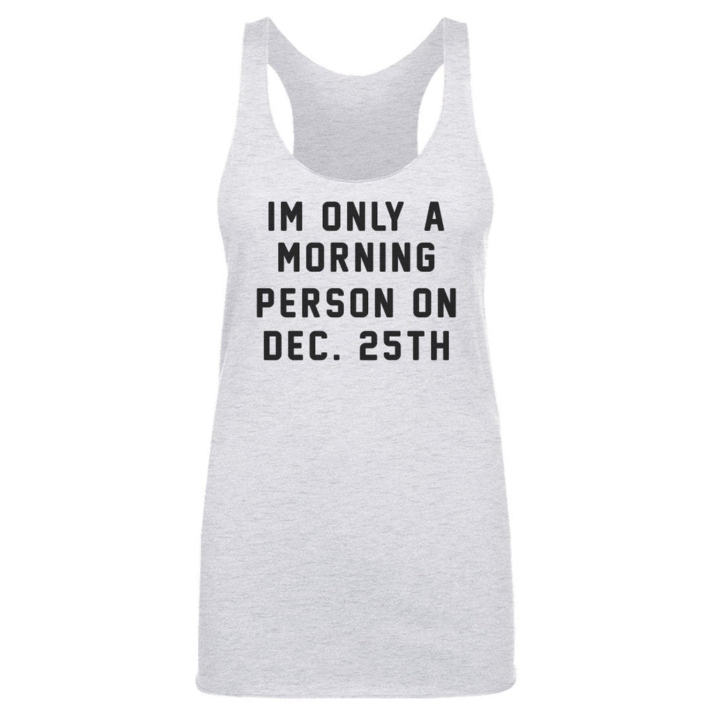 Christmas Morning Person On Christmas