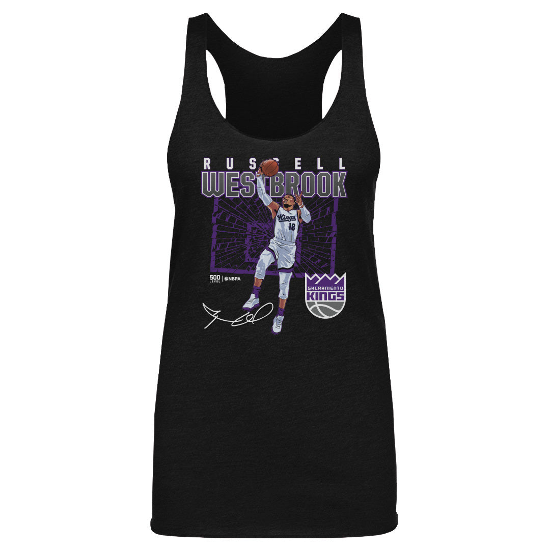 Russell Westbrook Sacramento Kings Shattered WHT