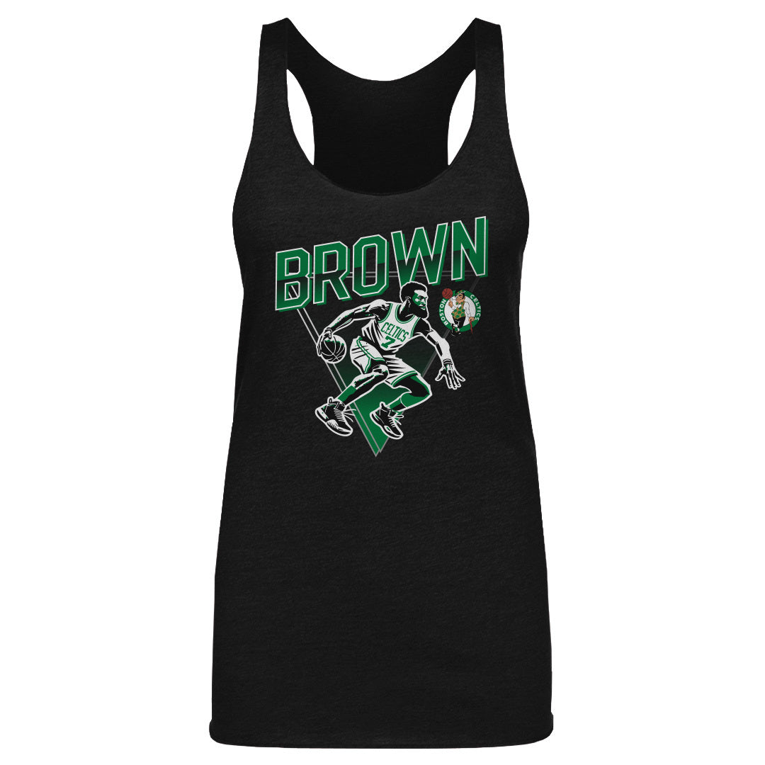Jaylen Brown Boston Celtics Triangle WHT
