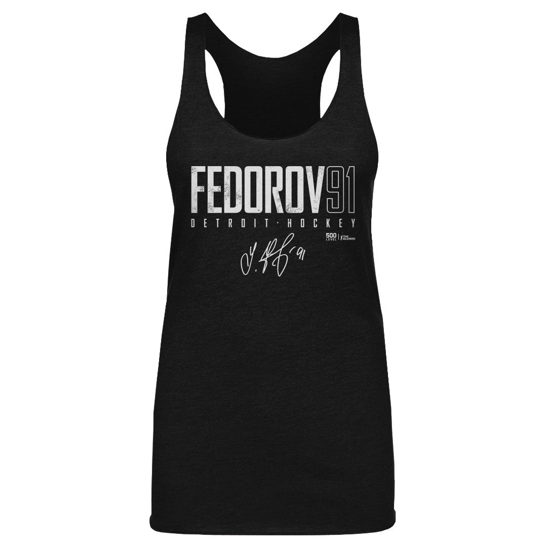 Sergei Fedorov Detroit Elite WHT