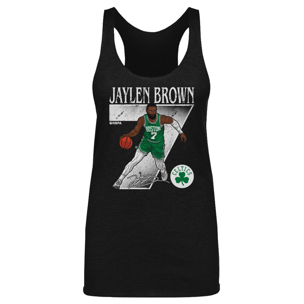 Jaylen Brown Boston Celtics Number WHT