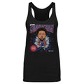 Cade Cunningham Detroit Pistons Caricature WHT