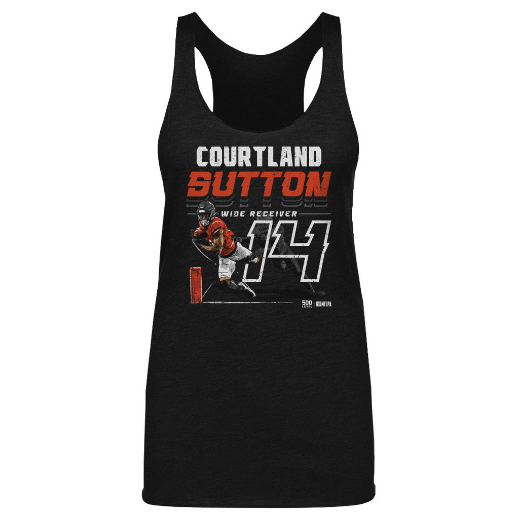 Courtland Sutton Denver Player Name WHT