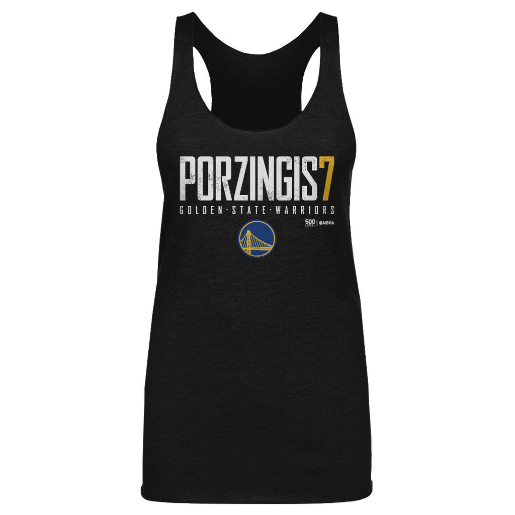 Kristaps Porzingis Golden State Warriors Elite WHT