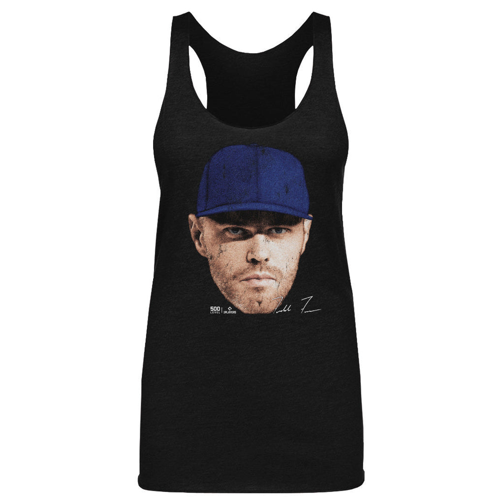 Freddie Freeman Los Angeles D Vintage Head WHT