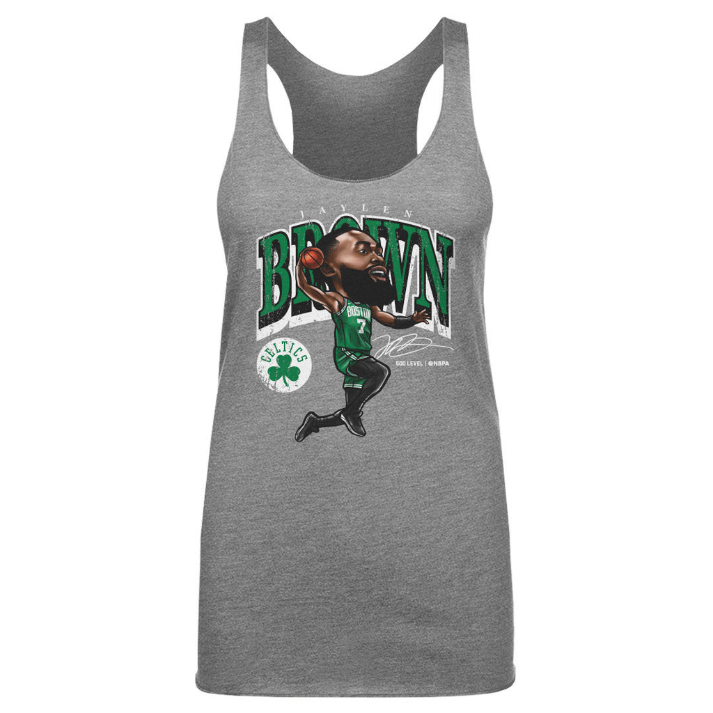 Jaylen Brown Boston Celtics Cartoon WHT
