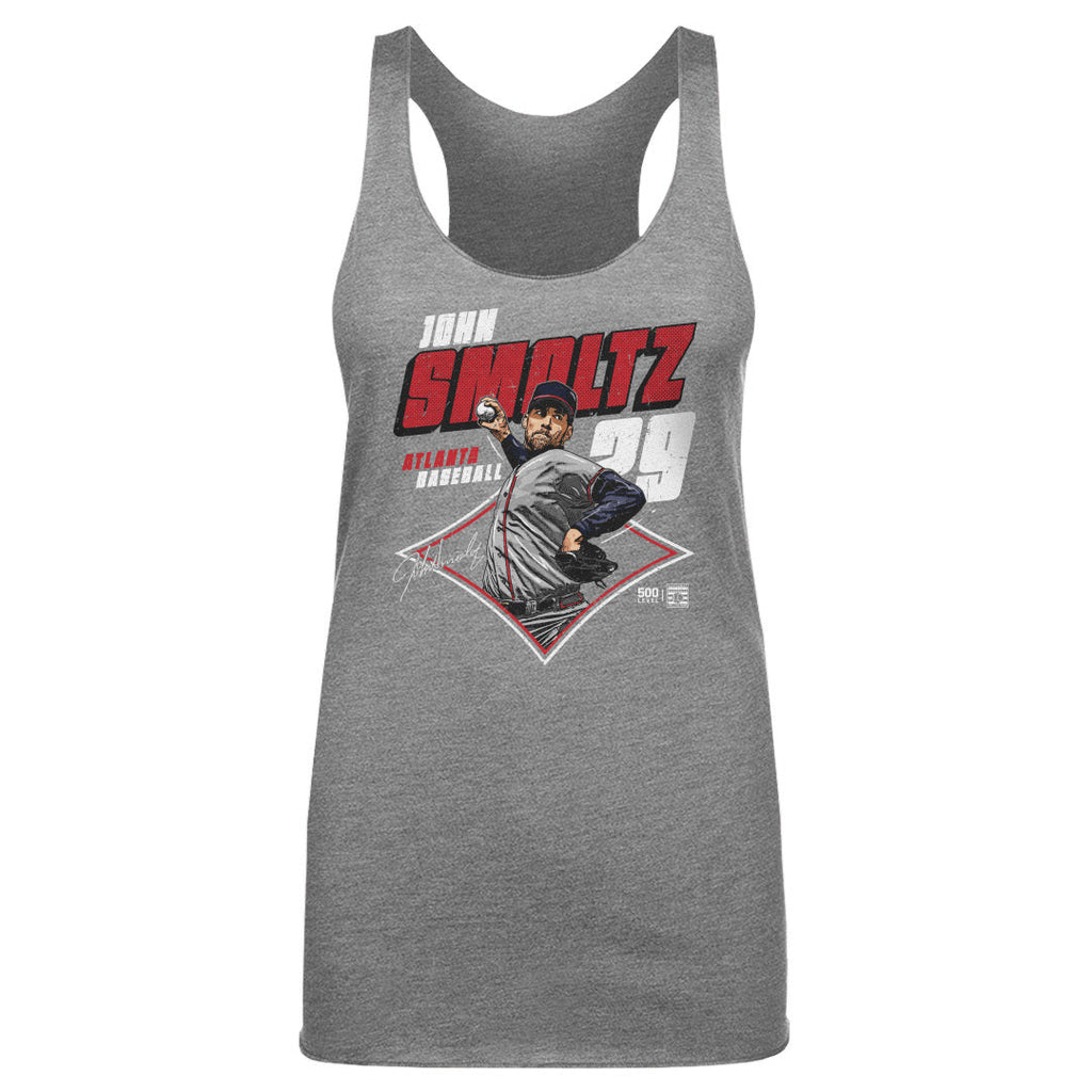 John Smoltz Atlanta Diamond WHT
